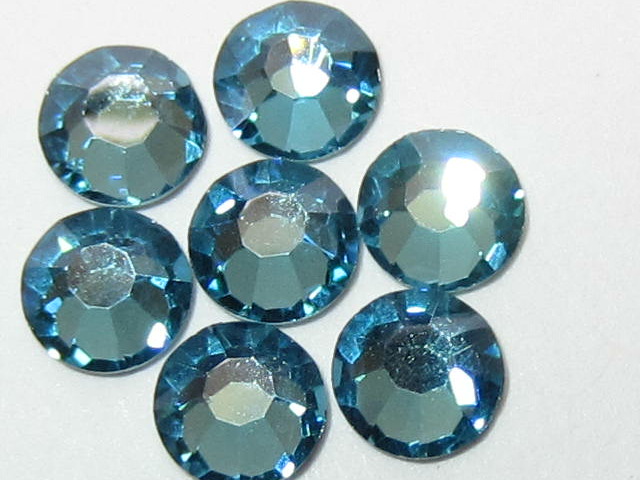 72 pcs. 20ss AQUA BOHEMICA MYSTIQUE (maxima) FLATBACK PRECIOSA Rhinestones